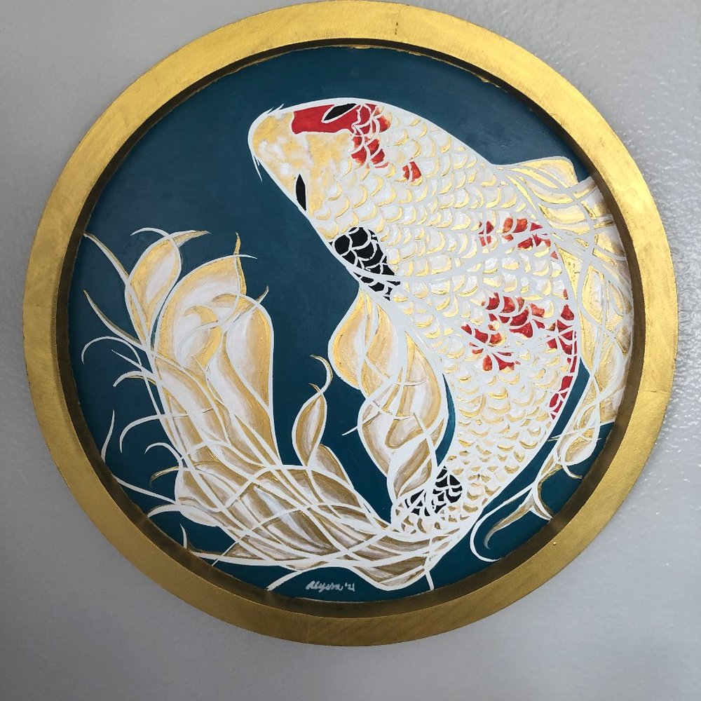 Original Acrylic Painting by Alyssa K Alanis